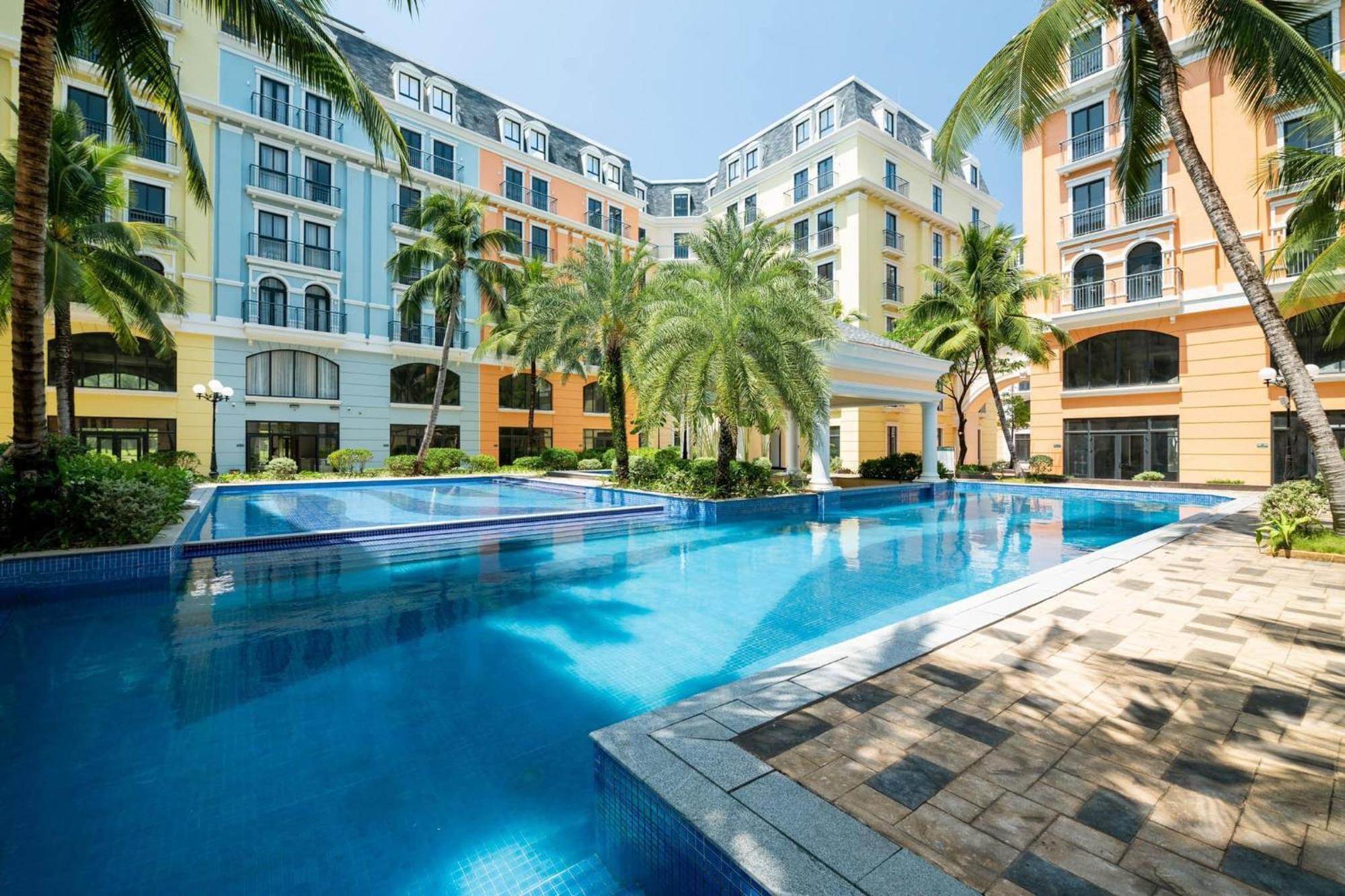 Pacific Apartment & Hotel Дуонг-Донг Экстерьер фото