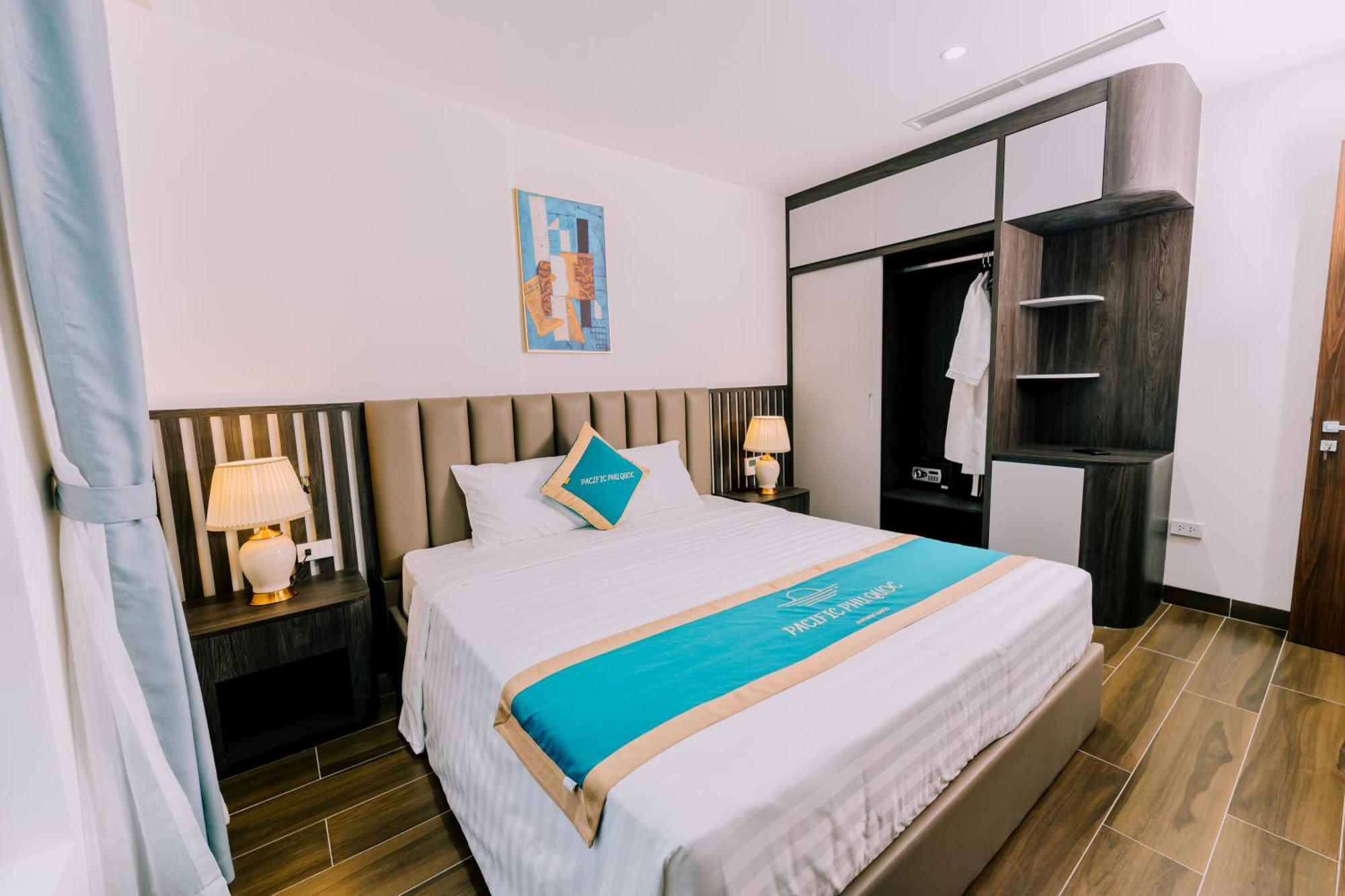 Pacific Apartment & Hotel Дуонг-Донг Экстерьер фото