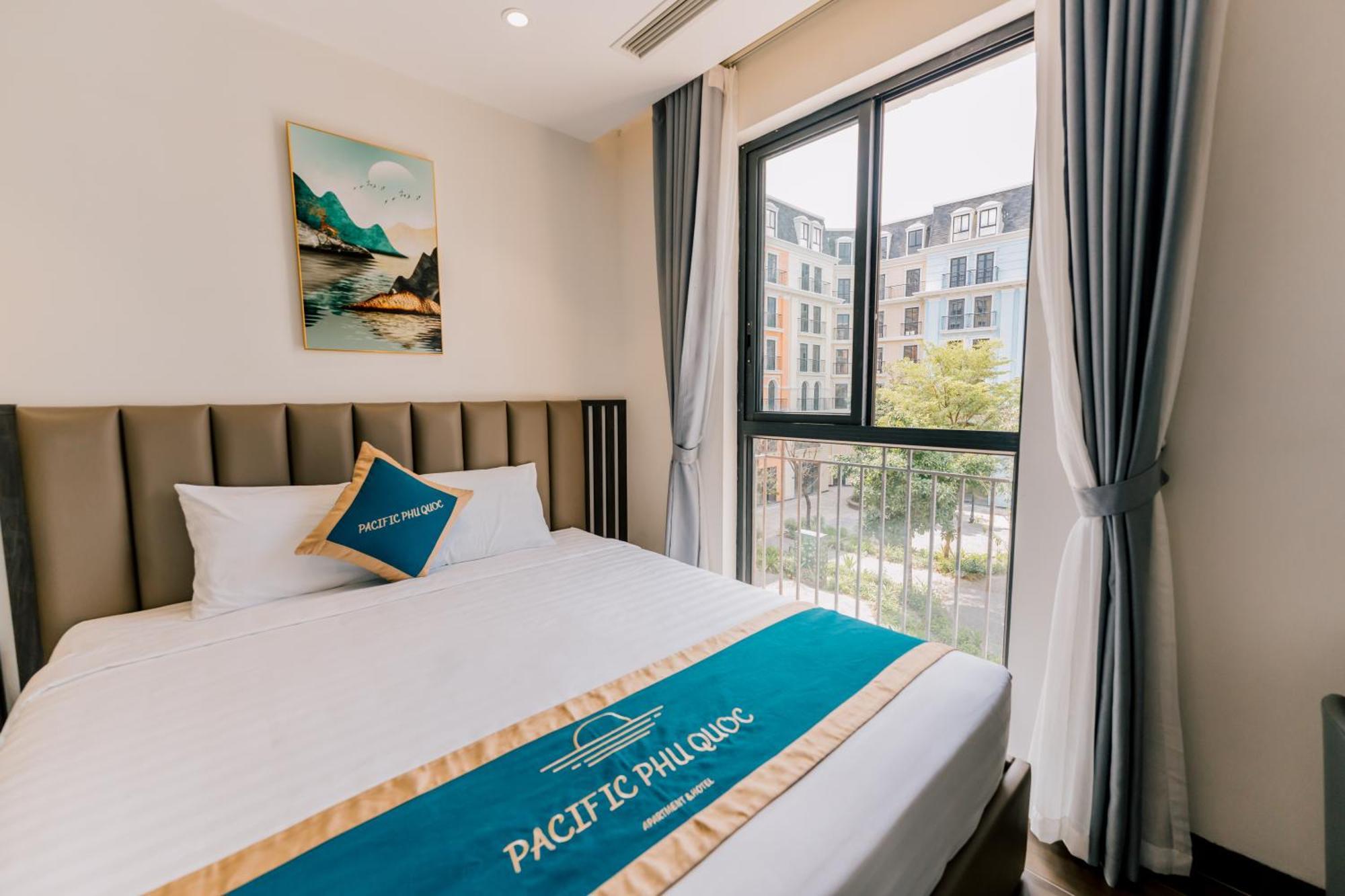 Pacific Apartment & Hotel Дуонг-Донг Экстерьер фото